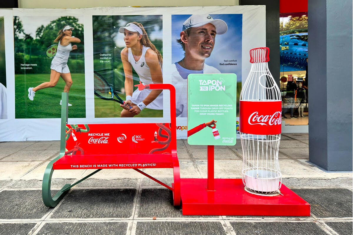 Recycling Made Easy: Coca-Cola Philippines And BGC Partner For Bins, Benches Across The Area